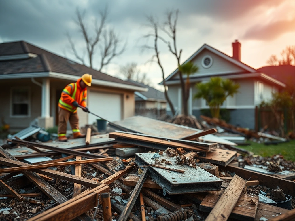 Storm and Natural Disaster Damage Cleanup